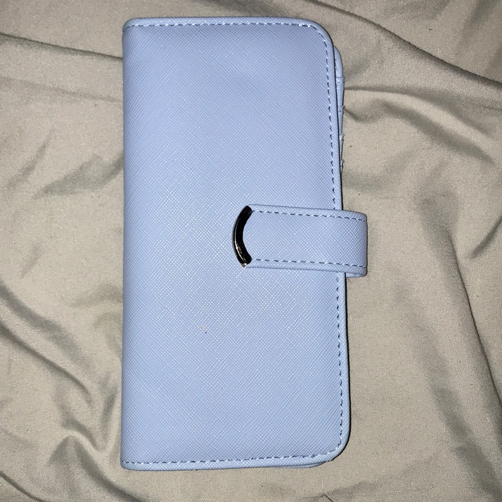Light blue wallet